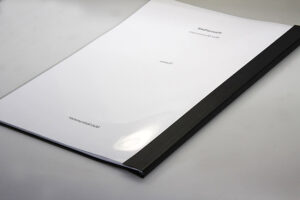 Softcover-Klemmbindung Copyshop Hannover - Cover